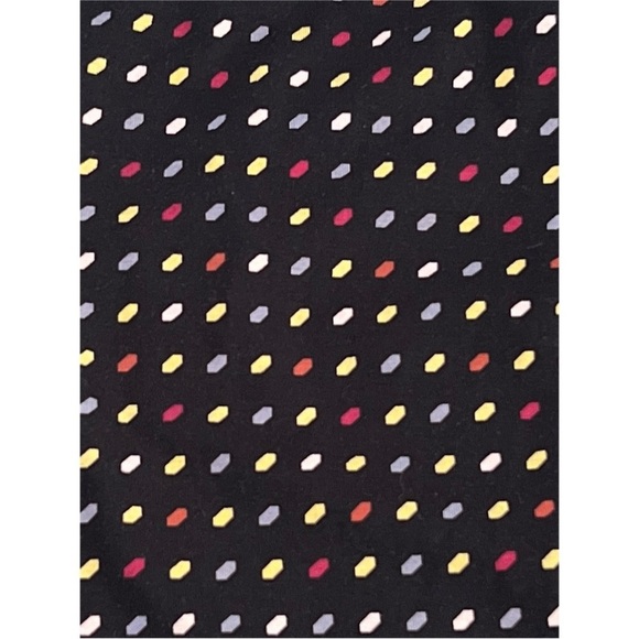 Salaam Dress Women’s Small Black Multi Polka Dot Scoop Neck 3/4 Sleeves - Picture 12 of 12